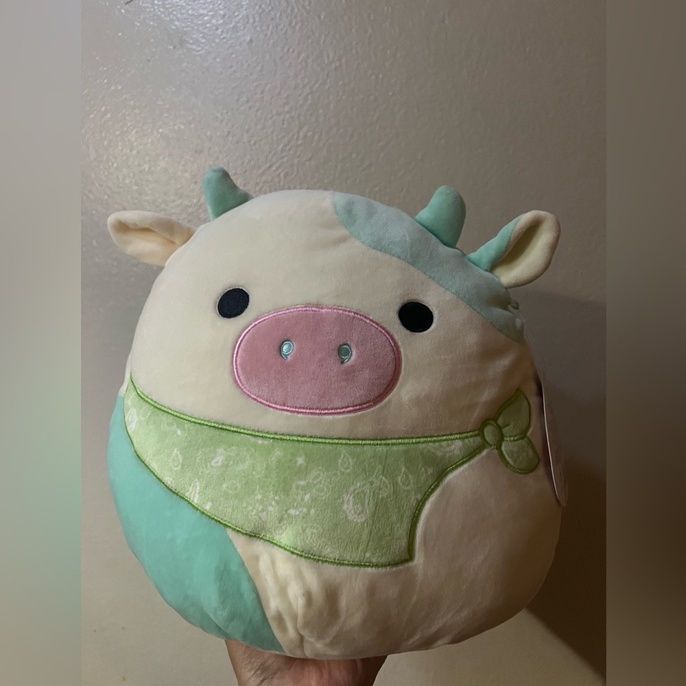 Squishmallows Belena the Cow with Bandana 11"